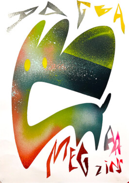 Ben Mathis Dogba Megazins Print