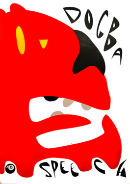 Ben Mathis Dogba Megazins Print