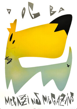 Ben Mathis Dogba Megazins Print