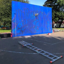 Ben Mathis Basketball Streetart Düsseldorf