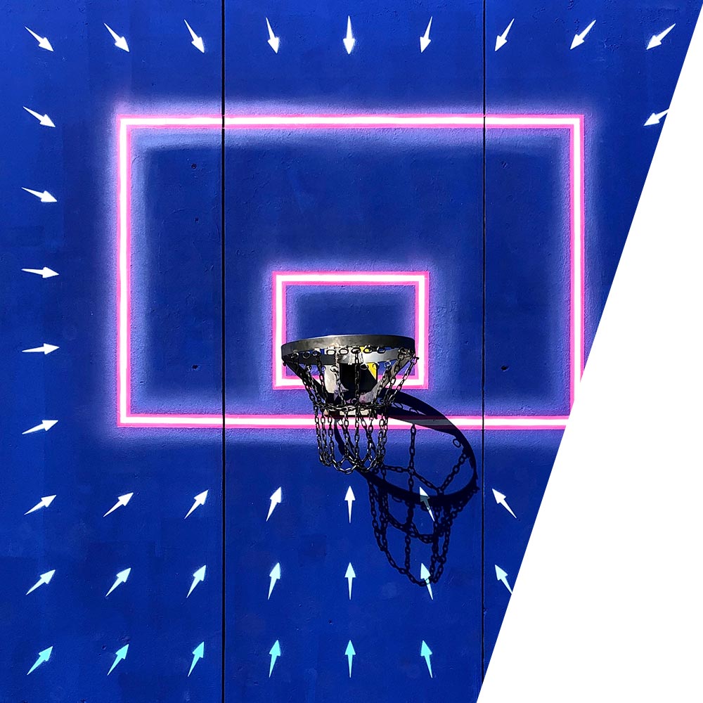 Benjamin Mathis Basketball benmathis - Ben Mathis Street Art Kunst in Düsseldorf