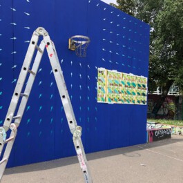 Ben Mathis Basketball Streetart Düsseldorf