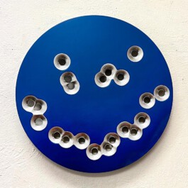 Smiley Kunst Schilder Streetart