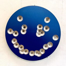 Smiley Kunst Schilder Streetart